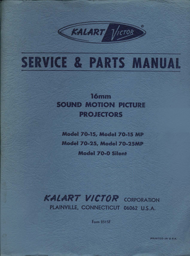 Model 70 Service Manual