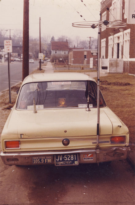 My mobile installation in 1973